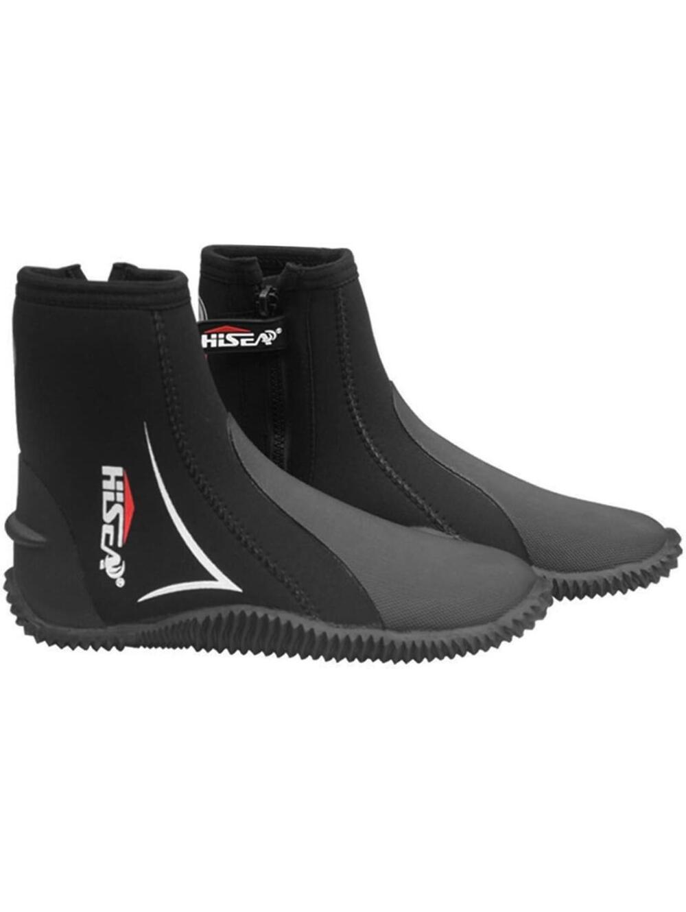 5mm Neoprene Dive Boots Wetsuit Boots 38 Side Zip Scuba Snorkeling US 7